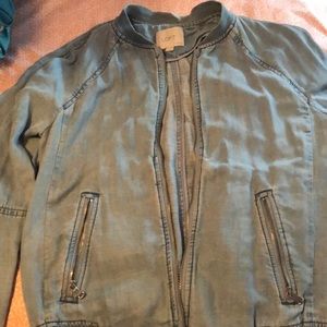 Light blue denim jacket